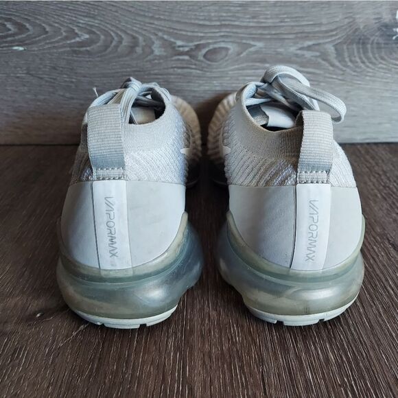 Nike Air VaporMax Flyknit 3 'Pure Platinum' - Mens 8.5 - Picture 5 of 10